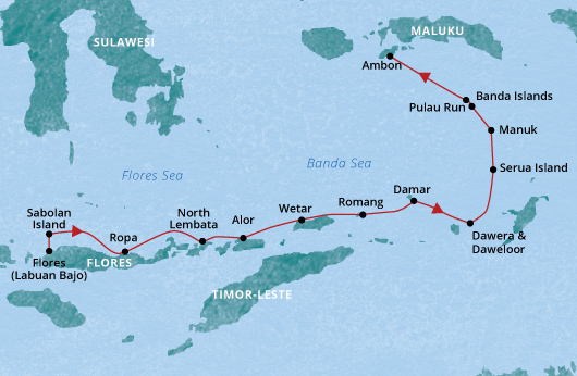 Flores to Spice Islands