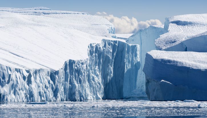 Greenland glaciers resize